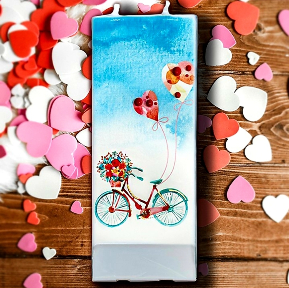 Love On Wheels Twin Wick Candle